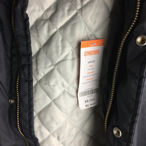 NWT : Gymboree Boys Lightweight Jacket/Navy: SZ: Large - Picture 7 of 8